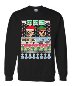 breaking christmas sweatshirt