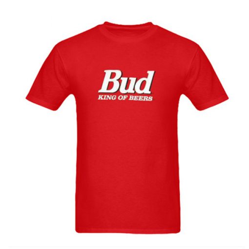 bud king of beers tshirt
