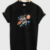 greetings from the milky way t-shirt