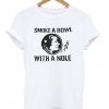 smoke a bowl with a nole t-shirt