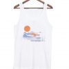 sunset tank top