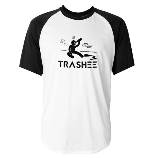 Trashee baseball tshirt