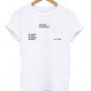 No Name No Business No Address T Shirt