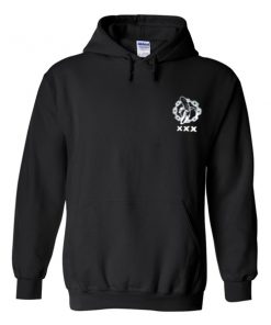 banana xxx logo hoodie