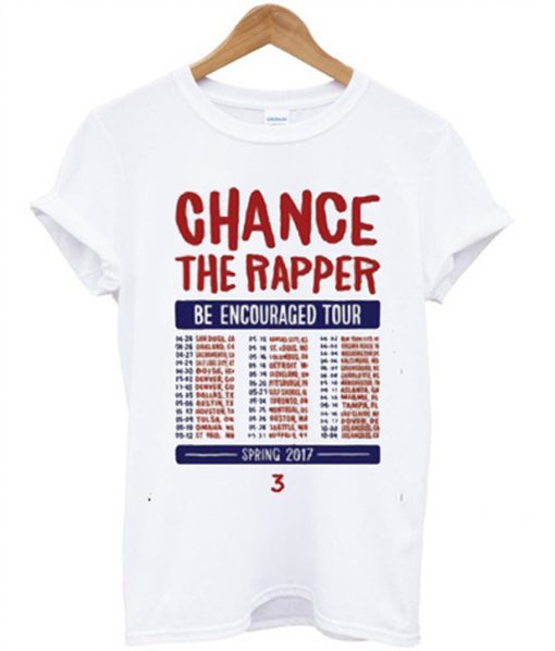 chance the rapper t-shirt