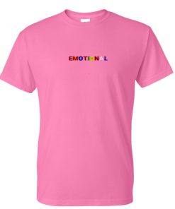 emotional pink tshirt
