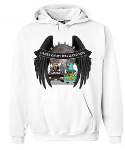 scooby doo and supernatural carry on my mayward son hoodie