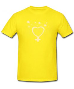 gender yellow tshirt