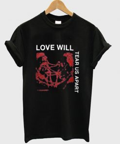 love will tear us apart t-shirt