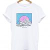surf japanese summer t-shirt