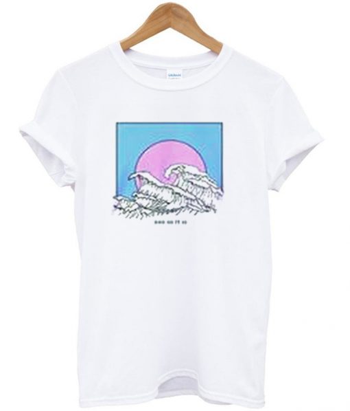 surf japanese summer t-shirt