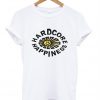 hardcore happiness t-shirt