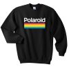 polaroid color spectrum sweatshirt