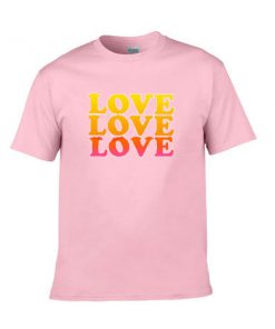 triple love tshirt