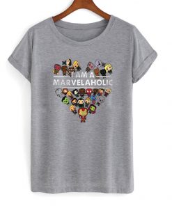 i am a marvelaholic t-shirt