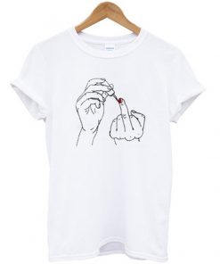 middle finger t-shirt