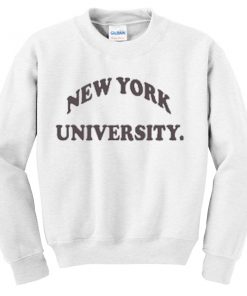 new york university sweatshirt