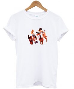 sunbathing woman t-shirt