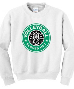 volleyball served hot sweatshirt