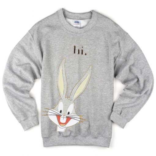 hi bunny sweatshirt