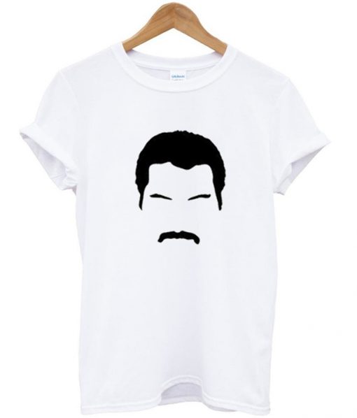 siluet freddie mercury t-shirt