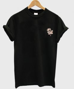 white rose t-shirt