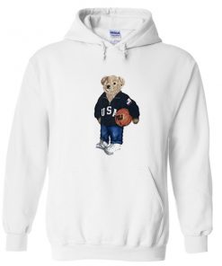 USA bear hoodie
