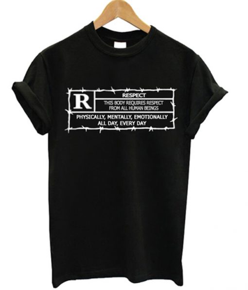 respect t-shirt