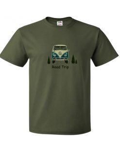 VW combi road trip tshirt