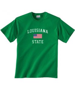 louisiana USA state tshirt