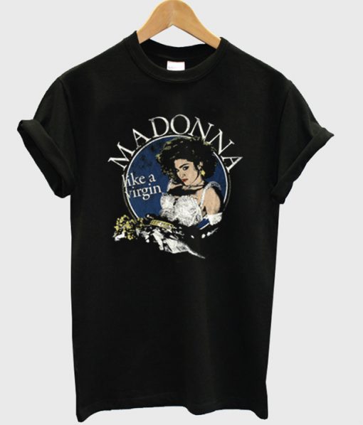 madonna like a virgin t-shirt