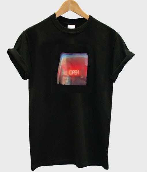 open t-shirt