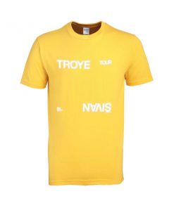 troye sivan '18 tour tshirt