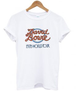 david bowie 1978 world tour t-shirt
