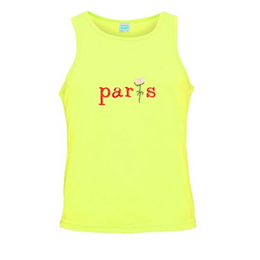 paris rose tanktop