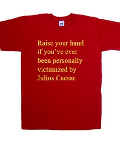 raise your hand if you've ever been personally tshirt
