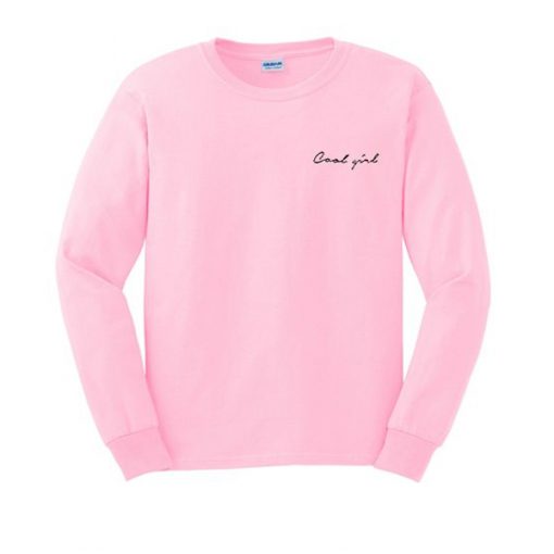 cool girl sweatshirt