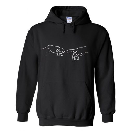 touch hand hoodie