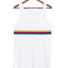 rainbow line tank top