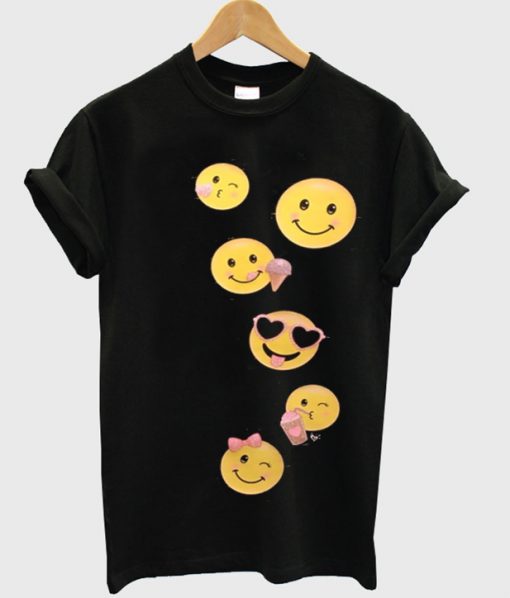 emoticon smiley t-shirt