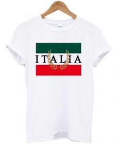 italia flag t-shirt