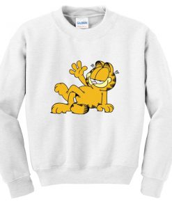 relax garfield sweatshirt