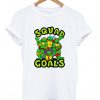 squad goals ninja turtle t-shirt