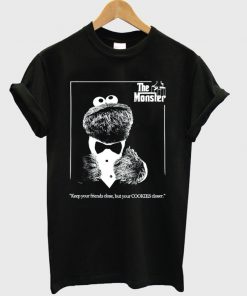 the cookie monster t-shirt