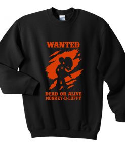 wanted dead or alive sweatshirt