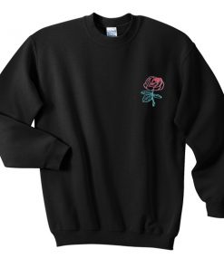 rose flower sweatshirt