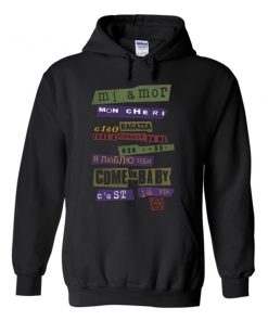 mi amor mon cheri hoodie