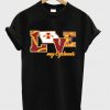 i love state my cyclones t-shirt