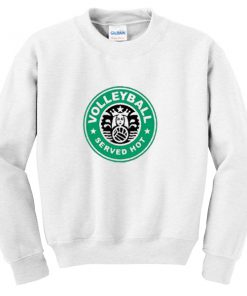 volleyball served hot sweatshirt