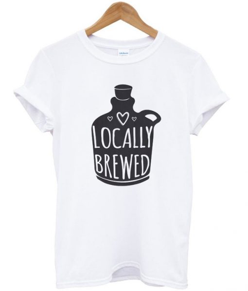 locally brewed t-shirt